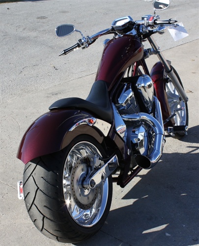 Rear tire size honda fury #7